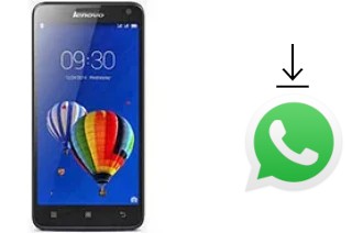 How to install WhatsApp in a Lenovo S580