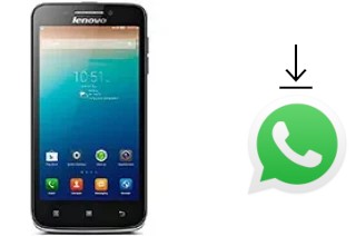 How to install WhatsApp in a Lenovo S650