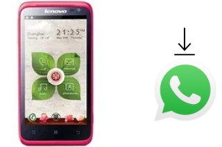 How to install WhatsApp in a Lenovo S720