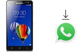 How to install WhatsApp in a Lenovo S856