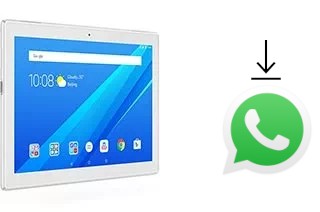 How to install WhatsApp in a Lenovo Tab 4 10