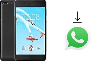 How to install WhatsApp in a Lenovo Tab 7 Essential