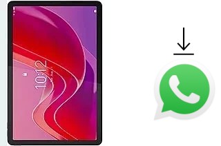 How to install WhatsApp in a Lenovo Tab M11