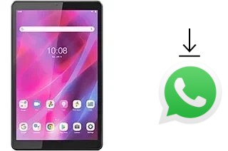 How to install WhatsApp in a Lenovo Tab M8 (3rd Gen)