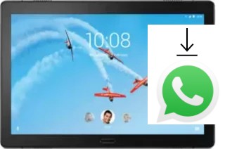 How to install WhatsApp in a Lenovo Tab P10