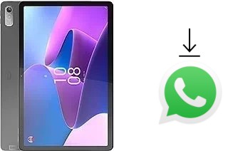 How to install WhatsApp in a Lenovo Tab P11 Pro Gen 2
