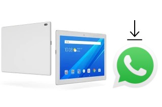 How to install WhatsApp in a Lenovo Tab4 10