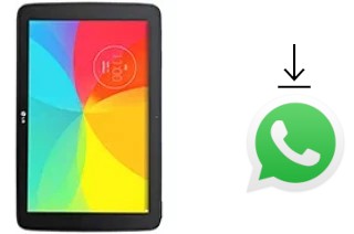 How to install WhatsApp in a LG G Pad 10.1