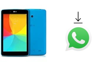 How to install WhatsApp in a LG G Pad 7.0