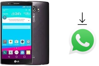 How to install WhatsApp in a LG G4 Pro