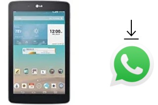 How to install WhatsApp in a LG G Pad 7.0 LTE