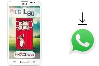 How to install WhatsApp in a LG L80