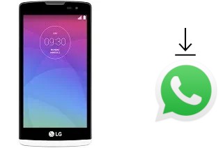 How to install WhatsApp in a LG Leon