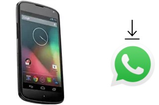 How to install WhatsApp in a LG Nexus 4 E960