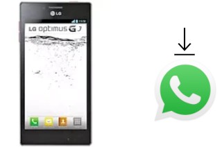 How to install WhatsApp in a LG Optimus GJ E975W