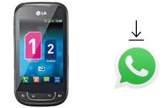 How to install WhatsApp in a LG Optimus Net Dual