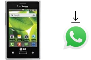 How to install WhatsApp in a LG Optimus Zone VS410