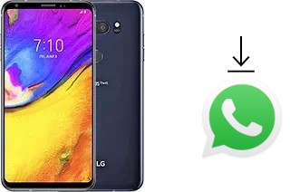 How to install WhatsApp in a LG V35 ThinQ