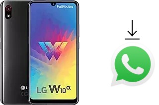 How to install WhatsApp in a LG W10 Alpha