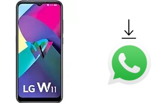 How to install WhatsApp in a LG W11