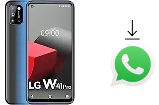 How to install WhatsApp in a LG W41+