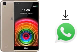 How to install WhatsApp in a LG X power