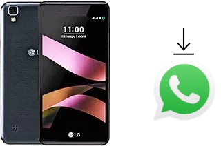 How to install WhatsApp in a LG X style