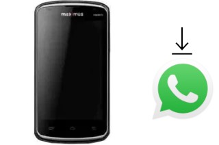 How to install WhatsApp in a Maximus MAX 905