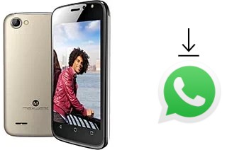 How to install WhatsApp in a Maxwest Astro X4