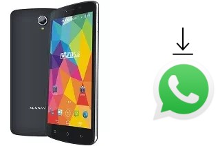 How to install WhatsApp in a Maxwest Nitro 5.5