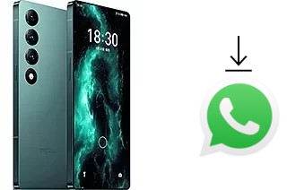 How to install WhatsApp in a Meizu 20 Infinity