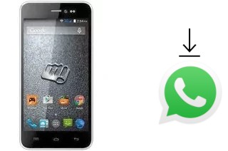 How to install WhatsApp in a Micromax Canvas Pep Q371