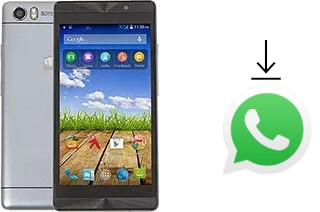 How to install WhatsApp in a Micromax Canvas Fire 4G Plus Q412