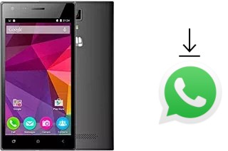 How to install WhatsApp in a Micromax Canvas xp 4G Q413