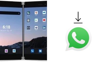 How to install WhatsApp in a Microsoft Surface Duo