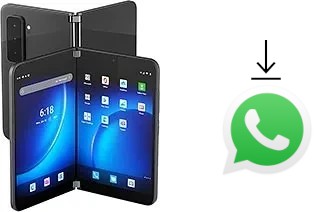 How to install WhatsApp in a Microsoft Surface Duo 2