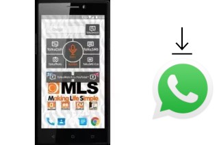 How to install WhatsApp in a MLS IQ1502A