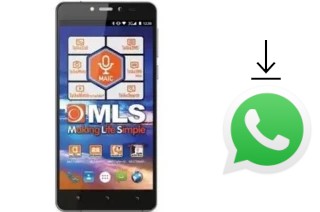 How to install WhatsApp in a MLS IQ1850