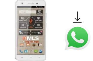 How to install WhatsApp in a MLS IQ1855