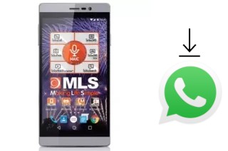 How to install WhatsApp in a MLS IQE100