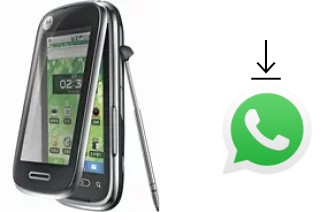 How to install WhatsApp in a Motorola XT806