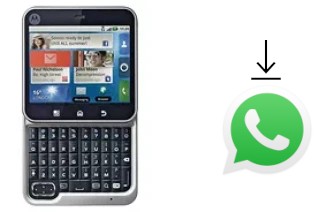 How to install WhatsApp in a Motorola FlipOut