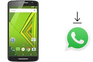 How to install WhatsApp in a Motorola Moto X Play