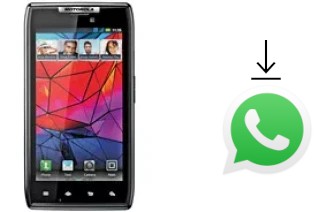 How to install WhatsApp in a Motorola RAZR XT910