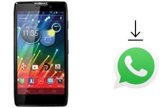 How to install WhatsApp in a Motorola RAZR HD XT925