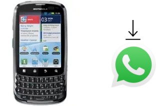 How to install WhatsApp in a Motorola Admiral XT603