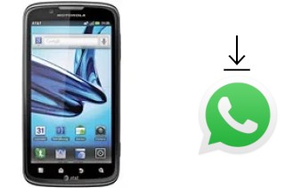 How to install WhatsApp in a Motorola ATRIX 2 MB865