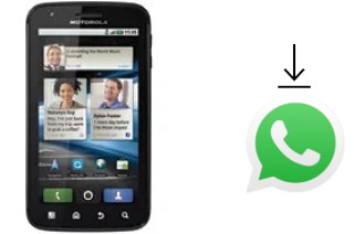 How to install WhatsApp in a Motorola ATRIX