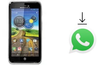 How to install WhatsApp in a Motorola ATRIX HD MB886