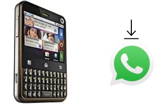 How to install WhatsApp in a Motorola CHARM